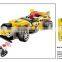 New arrival hot sell intelligence building blocks rc racing car for kids