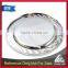 Wholesale Metal silver plate with crown leaves for Memorial gifts