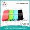 power bank 2200mah usb external power bank for iphone5 portable charger triple clip gift