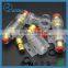 Silver gold plated audio fuse holder 10*38 mm glass fuse big fuse China factory direct sales