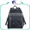 Black polyester custom outdoor sport backpack