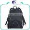 Black polyester custom outdoor sport backpack