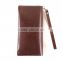 Factory price make To Order Best Quality Universal Smart Phone Wallet Style Genuine Pu