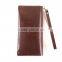 Compatible Brand Soft Customized Dual Leather Phone Pouch