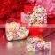 clear heart shaped plastic box