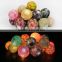High Quality Handmade Multicolor Cotton Balls String Lights For Christmas Decor Wedding Bedroom Garden and Holiday Lighting