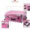 Professional Factory Supply Aluminum Cosmetic Hair Stylist Portable Aluminium Rolling Makeup Case With Lights                        
                                                Quality Choice