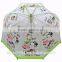 2015 cartoon printing dome umbrella for kids
