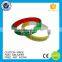 Customized football club sport silicone wristband bracelet