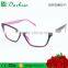 2016 spring and summer new design cat eye lady fake acetate eyewear with rubber finish