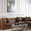 High Quality Leather Corner Sofa Set American Type For Home office Use