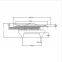 cob led optical lens.30degree,reflector lens,use for the led high bay light, tunnel light, led projector lens,GT-85-10