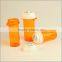 Plastic Child Resistant Hold Tab Down and Turn Vials from China Factory