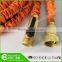 25/50/75/100/150FT Corrugated Garden Flexible Expandable ON/OFF Valve Brass Fittings Water Hose Pipe