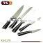 acacia wooden magnetic knife block and knife set