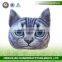 QQ Pet Factory Small Animal Cat Face Pillow Short Plush Cushion Pillows