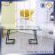 Tempered Glass Black Painting Coffee Table