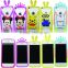 Stereo Cartoon Silicon Case for Mobile Phone Universal Case , silicon universal frame