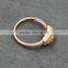 14K Gold Vermeil Sterling Silver Two Tone Plating Daisy Flower Ring