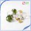 2016 Crystal glass Ball Flower Necklace Long Strip Leather Chain Pendant