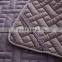 Coffee Quilted PU Combined Cool VibratingMattress Pad For Adults