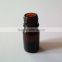 China glass manufacturer Amber essential oil bottle with pipette for essential oil packaging
