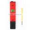 High Accuracy Pocket Size Handheld pH Meter Back Light With ATC