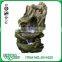 resin rocky artificial waterfall garden fountain cheap