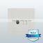 Wenzhou supplier pure white wall electric TV socket + telephone socket outlet