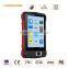 Shockproof outdoor rugged phone crossmatch fingerprint pad with bluetooth
