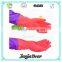 Latex Household Glove/ Popular Rubber Hand Gloves Flocklined/ All colors kitchen rubber gloves