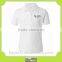 custom-made cotton men's promotional white polo t shirt