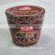 big empty irregular shaped tin box for packing