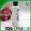 PET boston round empty cosmetic 180ml plastic cream bottle for personal care