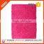 long pile tufted polyester chenille bath rug