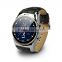 Life waterproof watches , MT2502C TFT screen round smartwatch with SIM card holder