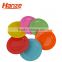 Reusable Candy Color Plastic Fruit Dish /Snack Plate
