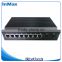 Din-rail gigabit switch, 10 ports Industrial network Switch for IP camera P510A