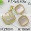 Fashion Hot Gold Color Stainless Steel Set Custom Jewelry China Supplier