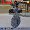 pvc pneumatic wafer butterfly valve dn200 seat EPDM