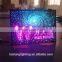 Clear color ceiling starry star big size ceiling area 250 cubic meter aluminum base slightly material