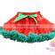 Wholesale children clothes 2016 red and white tutu skirt for baby girl wedding dress ruffle skirt unique baby girl names images