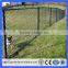 black powder coated chain link fence and gates(guangzhou factory)
