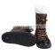 Kids Non-slip Outsoles with Shoes Lace Flexible PVC Boots