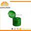 China colorful plastic flip top cap for shampoo bottle 24/415