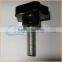 Wholesale custom sales five-arm knobs with threaded bakelite knob bolt