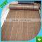 PP plastic black anti weed mat/anti grass woven fabric mat/Black color ground cover