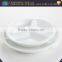 Factory price round modern customized porcelain restaurant plate