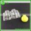 0.55mm clear PET clamshell macaron packaging for christmas