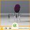 B994 Luxury Rose Gold Color Stainless Steel Dining Chair